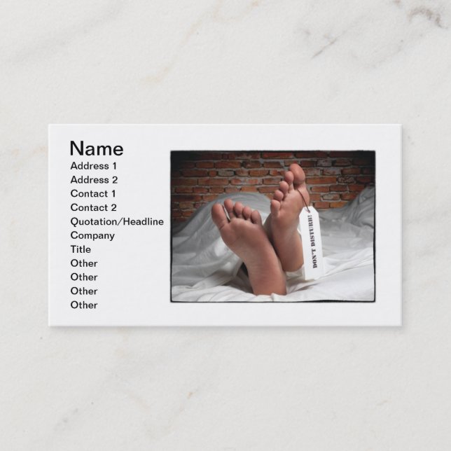 CARTÃO DE VISITA R.I.P. (Frente)