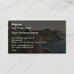 Cartão De Visita Ragusa, Bella Vista, Dalmácia, Austro-Hungria rar