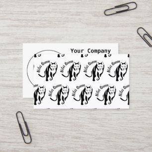 Cartão De Visita Rainha Negra da Caçadora