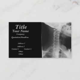 Cartão De Visita Raios X 2