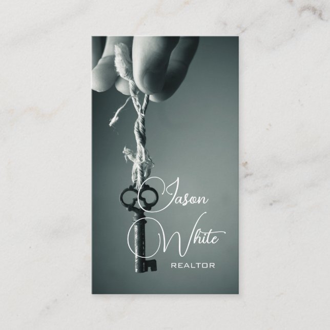 Cartão De Visita Real Estate  Business Card (Frente)