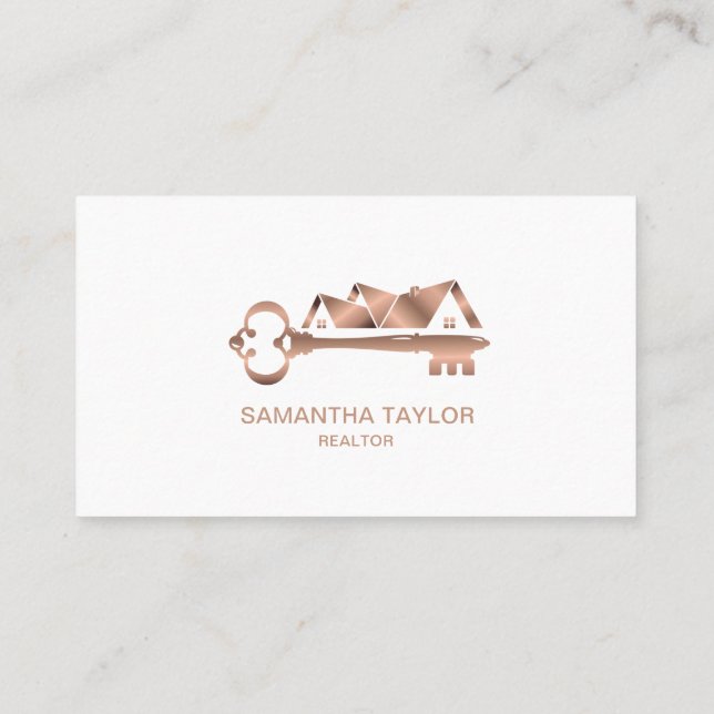 Cartão De Visita Real Estate Professional Adicionar Foto e Logotipo (Verso)