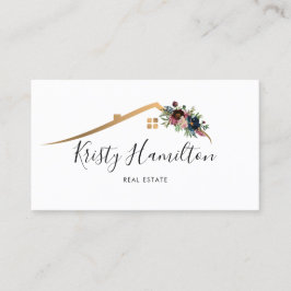 Cartão De Visita realeador profissional imobiliário adicionar códig