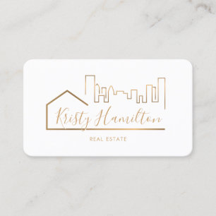 Cartão De Visita realeador profissional imobiliário adicionar códig