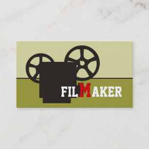 Cartão De Visita Realizador/diretor/cartões de visitas da cineasta