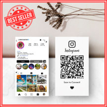 Realtor Instagram | Código QR Branco Imobiliário