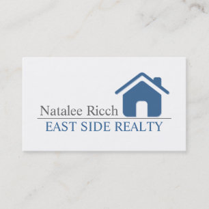 Cartão De Visita Realtor Real Estate Business Cadeira House Venda C
