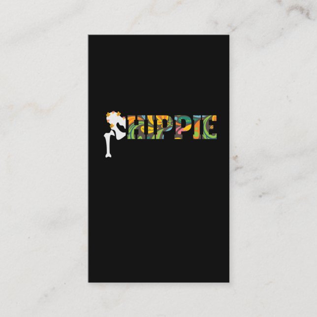 Cartão De Visita Recuperação de cirurgia de substituição de hippie  (Frente)