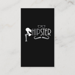 Cartão De Visita Recuperação de substituição de anca de Hipster