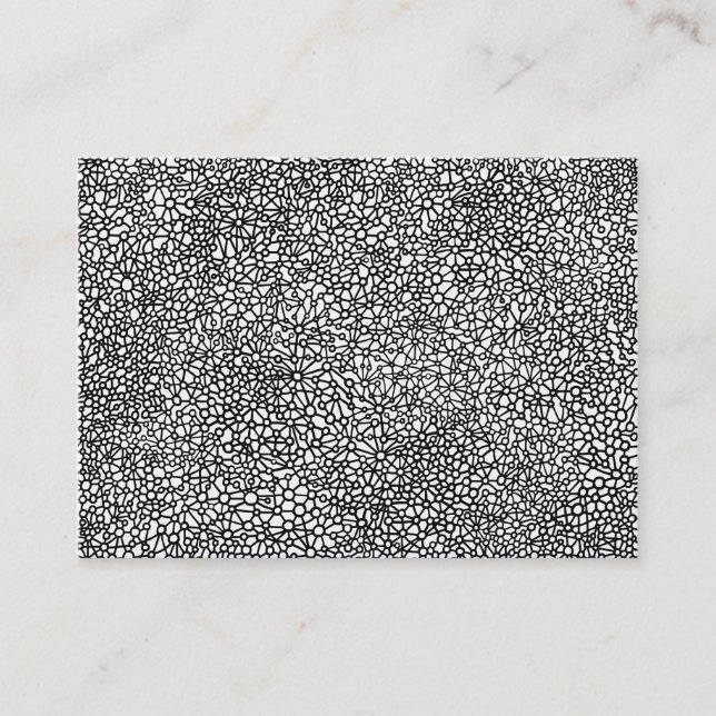 Cartão De Visita Rede complexa (Frente)