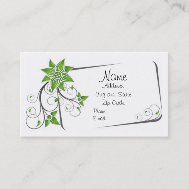 Cartão De Visita Redemoinhos e beiras (Frente)