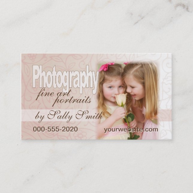 Cartão De Visita Redemoinhos femininos (Frente)