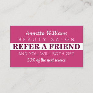 Cartão De Visita Referência roxa do escaravelho elegante estilo mod