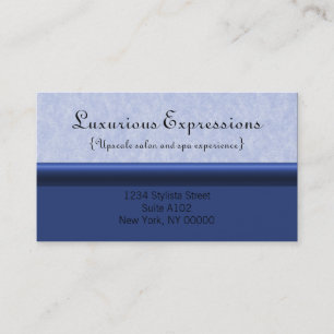 Cartão de visita Refinado Pro, Royal Blue