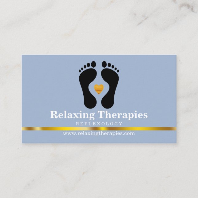 Cartão De Visita Reflexologia (Frente)