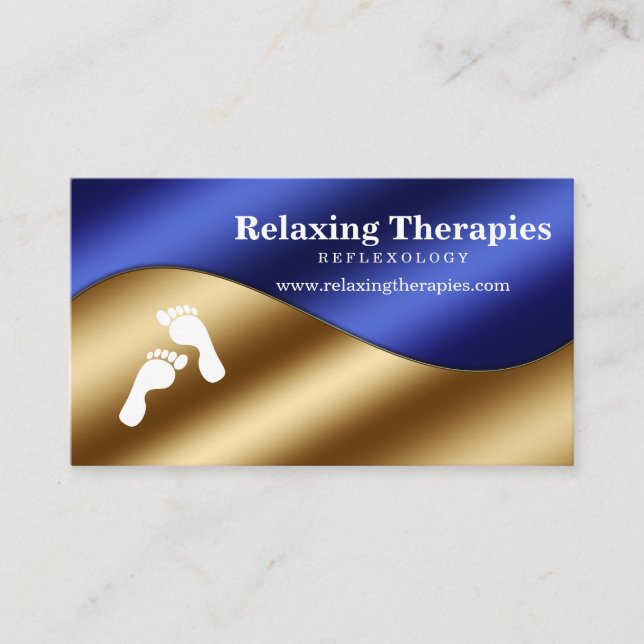 Cartão De Visita Reflexologia (Frente)