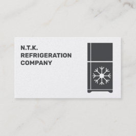 Cartão De Visita Refrigeração QR Personalizada