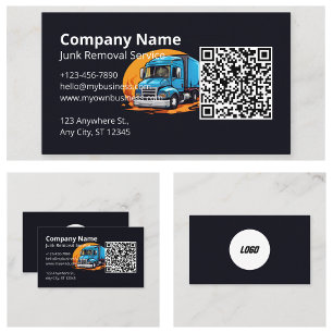 Cartão De Visita Remoção de Entulho Logo