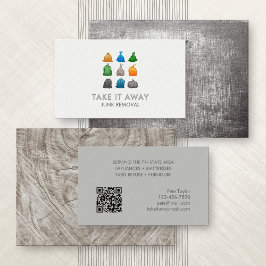 Cartão De Visita Remoção de lixo