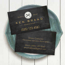 Cartão De Visita Remodelação da Construção do Martelo Carpinteiro