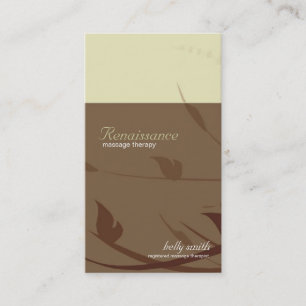 Cartão de visita - renascimento