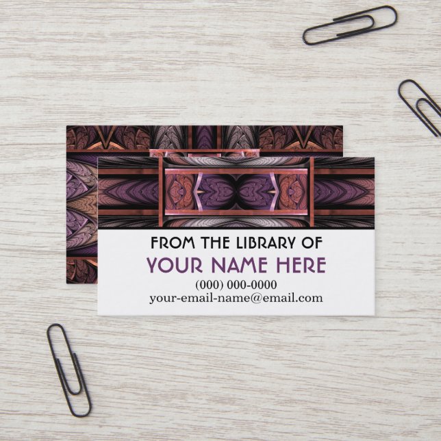 Cartão De Visita Rennie Mac Media Card (Frente/Verso In Situ)