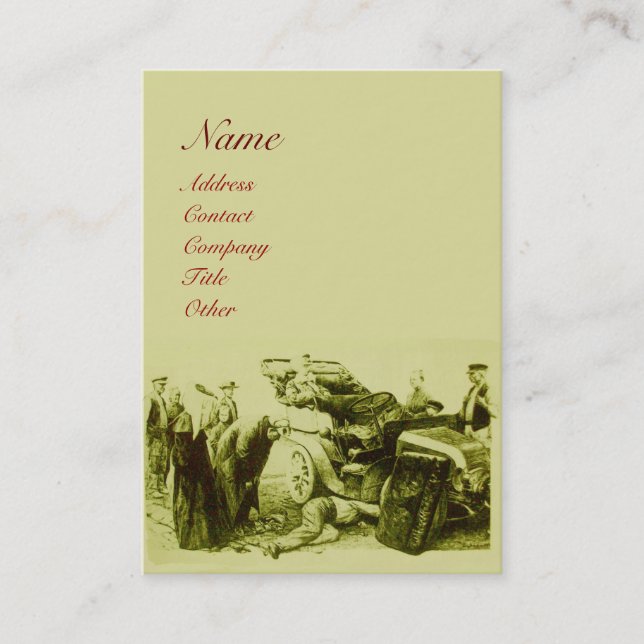 CARTÃO DE VISITA REPARO AUTOMOTIVO (Frente)