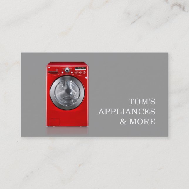 Cartão De Visita Reparo de instalação de vendas de aparelhos (Frente)