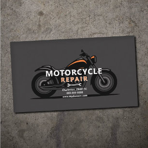 Cartão De Visita Reparo de Motocicletas