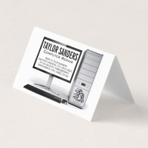 Cartão De Visita Reparo Técnico de Computador