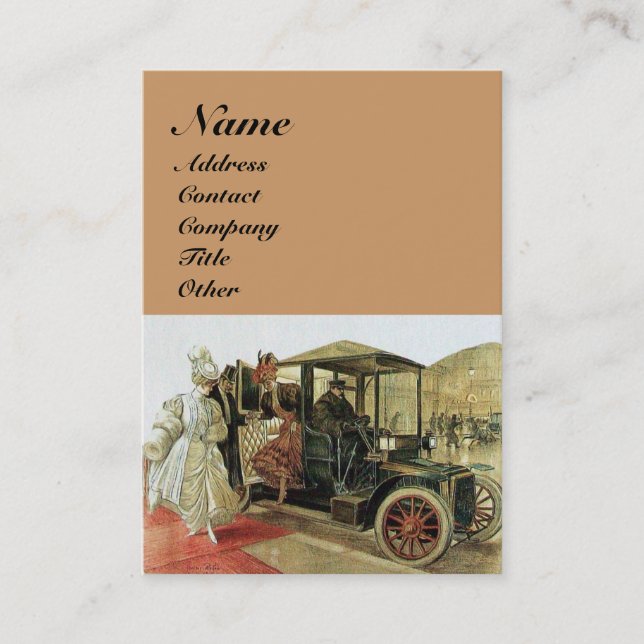 Cartão De Visita RESTAURAÇÃO AUTOMOTIVA, reparação de automóveis (Frente)