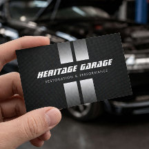 Restauração de Muscle Car Listras de Corrida Preta