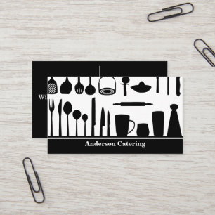 Cartão De Visita Restauração moderna da cozinha