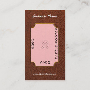 Cartão de visita - Retrato