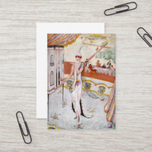 Cartão De Visita Retrato da minha irmã, Carrie W. Stettheimer