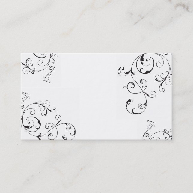 Cartão de visita retro (Frente)