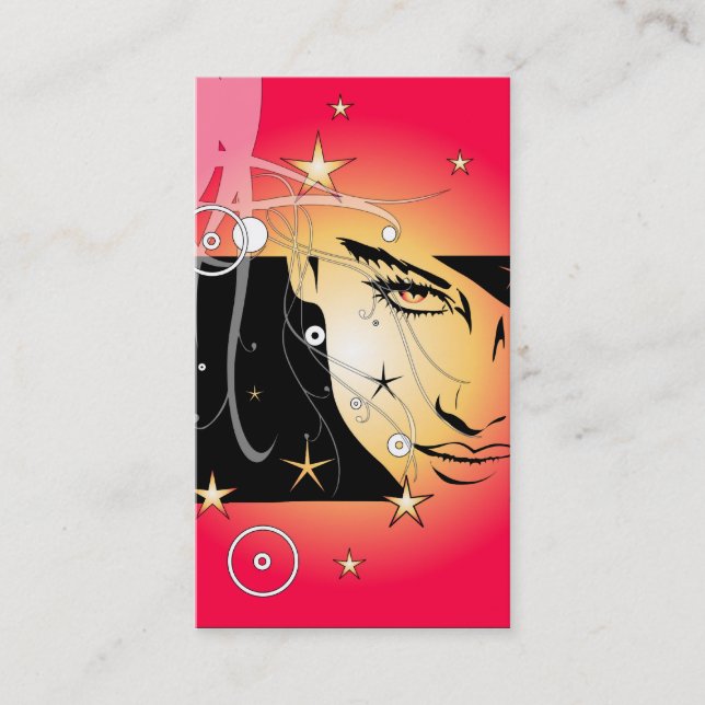 Cartão de visita retro (Frente)