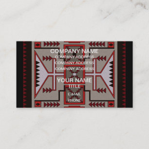 Cartão De Visita Retro Sudoeste