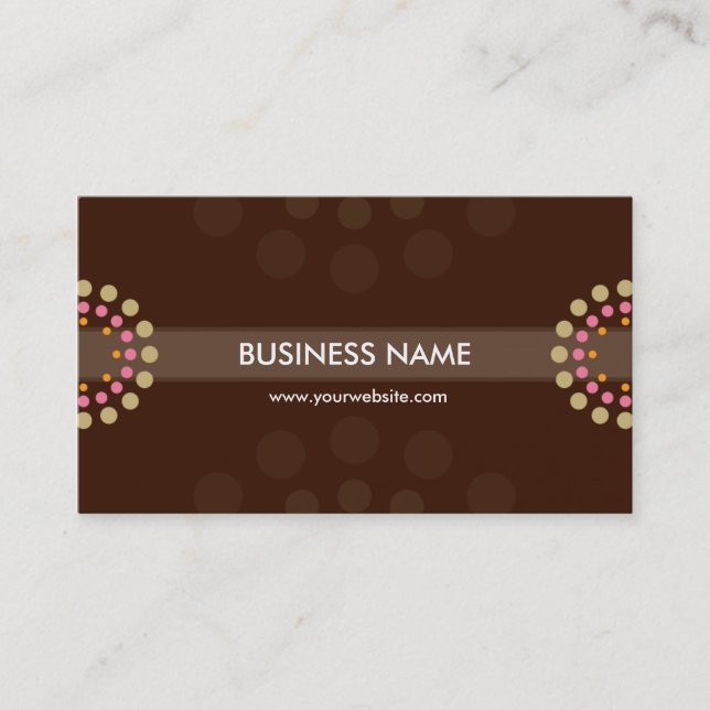 CARTÃO DE VISITA: retrospot 2 (Frente)