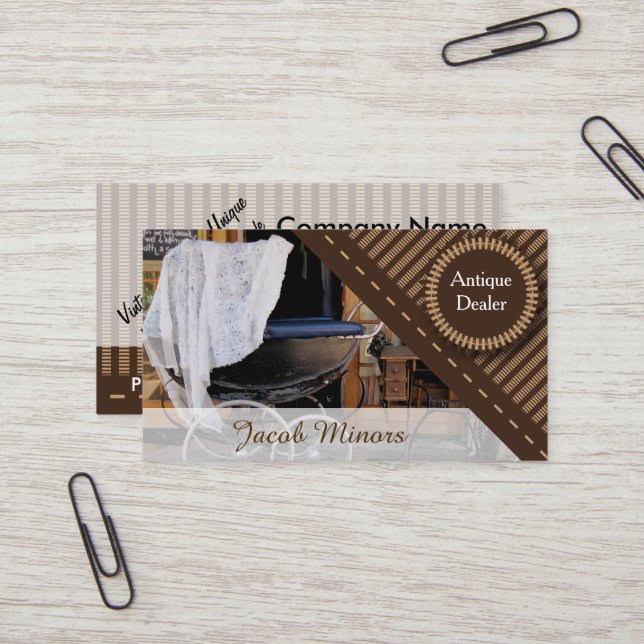 Cartão De Visita Revendedor/Compro antigo (Frente/Verso In Situ)