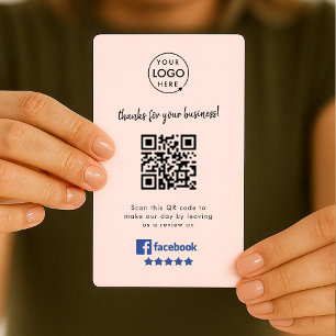 Cartão De Visita Revisão do Facebook   Revisões de negócios Cód