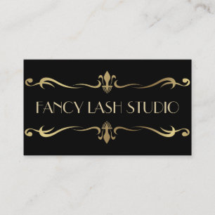 Cartão De Visita Rico Lash Extensions Studio, Salão