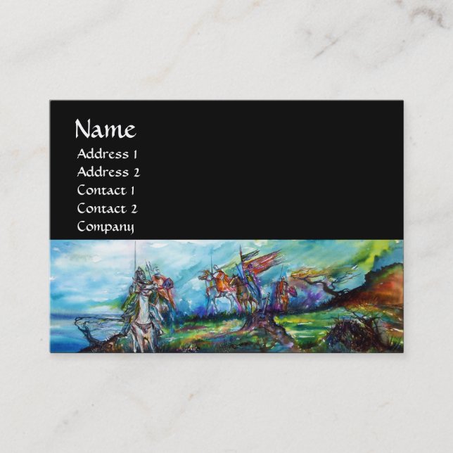 CARTÃO DE VISITA RIDERS NA TEMPESTADE (Frente)