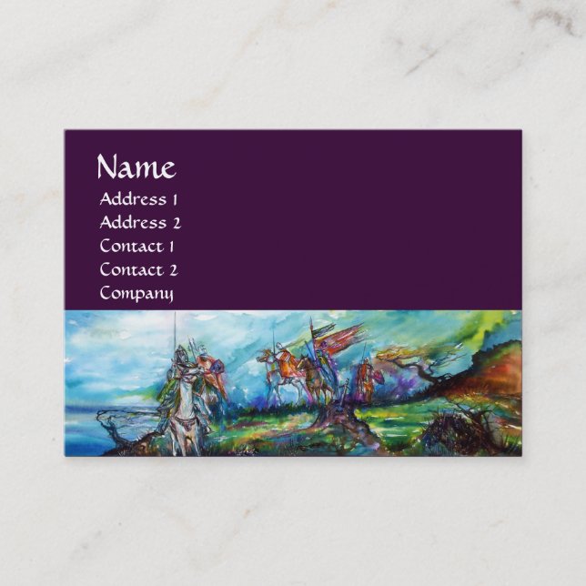 CARTÃO DE VISITA RIDERS NA TEMPESTADE (Frente)