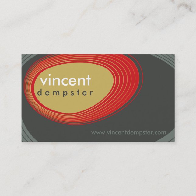 CARTÃO DE VISITA: rochas retrorreflectoras em negr (Frente)