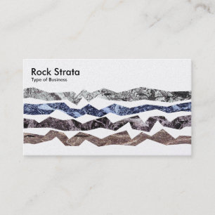 Cartão De Visita Rock Strata - Pérola
