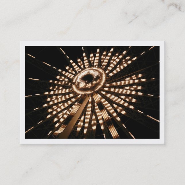 Cartão De Visita Roda Bg, Mini Foto (Frente)