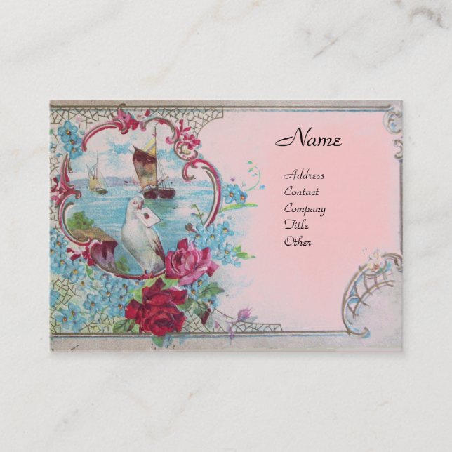 CARTÃO DE VISITA ROMANTICA (Frente)