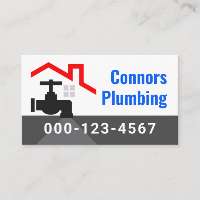 Cartão De Visita Rooftop Building With Leaking Faucet (Frente)