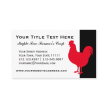 Rooster de colheita de Fazenda do País